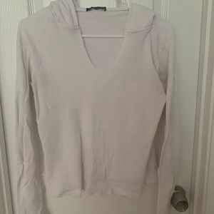 brandy melville white top